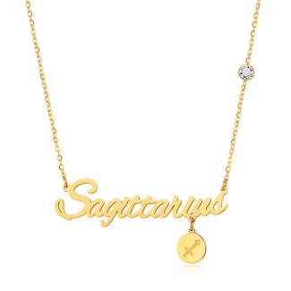 ​​celestial zodiac script necklace series​​