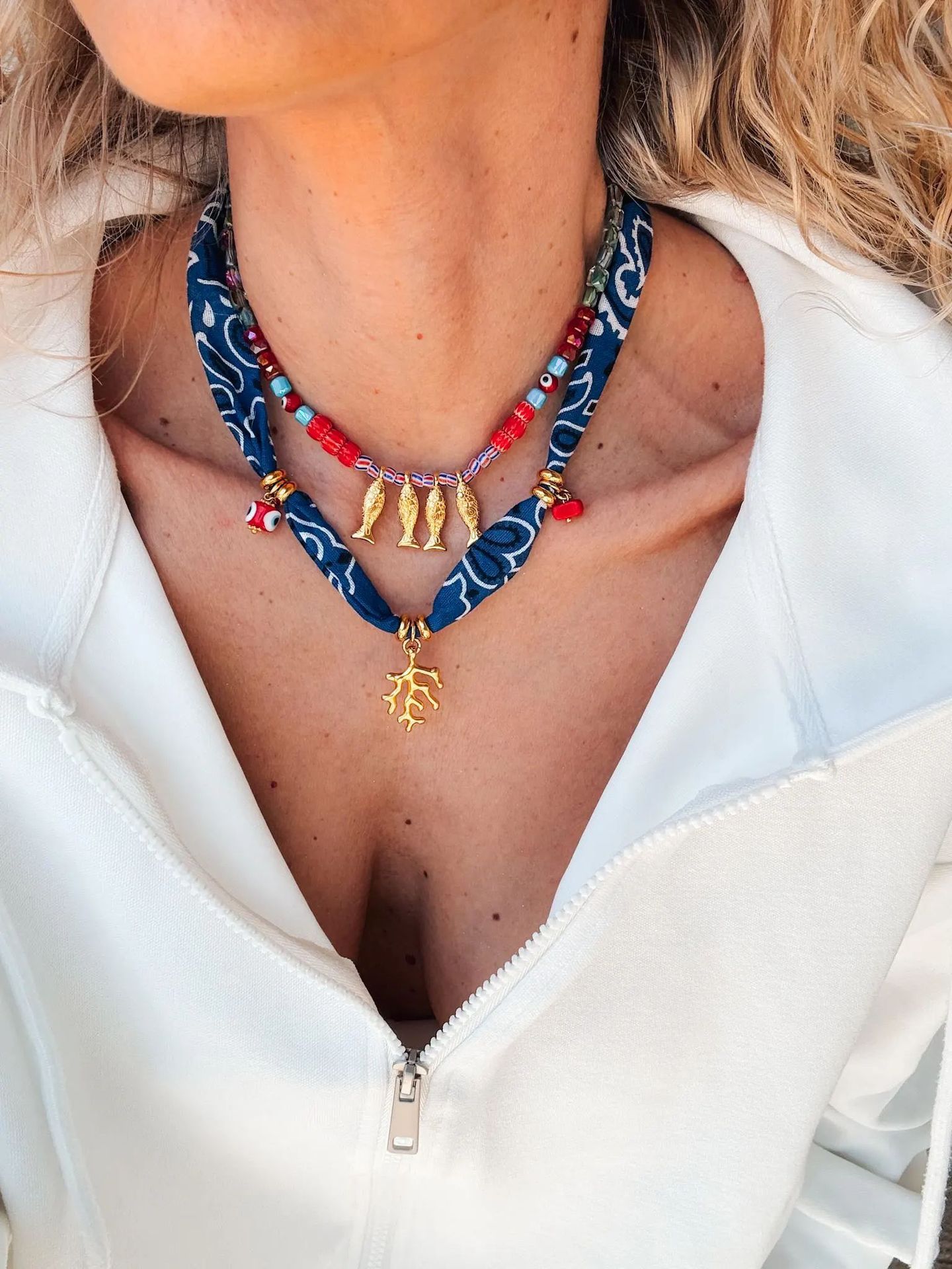 Nautical Muse Layered Necklace 15 nautical muse layered necklace