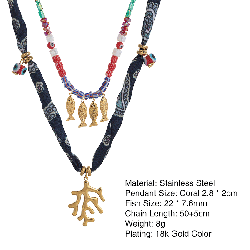 Nautical Muse Layered Necklace 3 nautical muse layered necklace