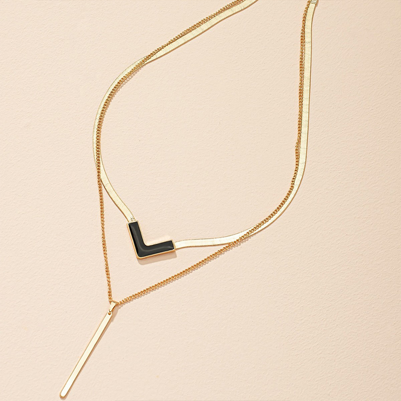 Sleek V Bar Necklace 4 sleek v bar necklace