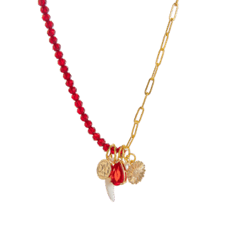 nautical muse layered necklace chili