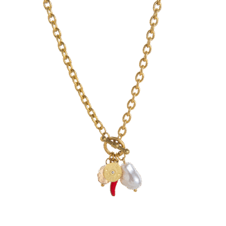 nautical muse layered necklace chili