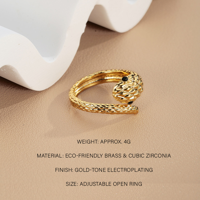 Serpent Wrap Ring 3 serpent wrap ring