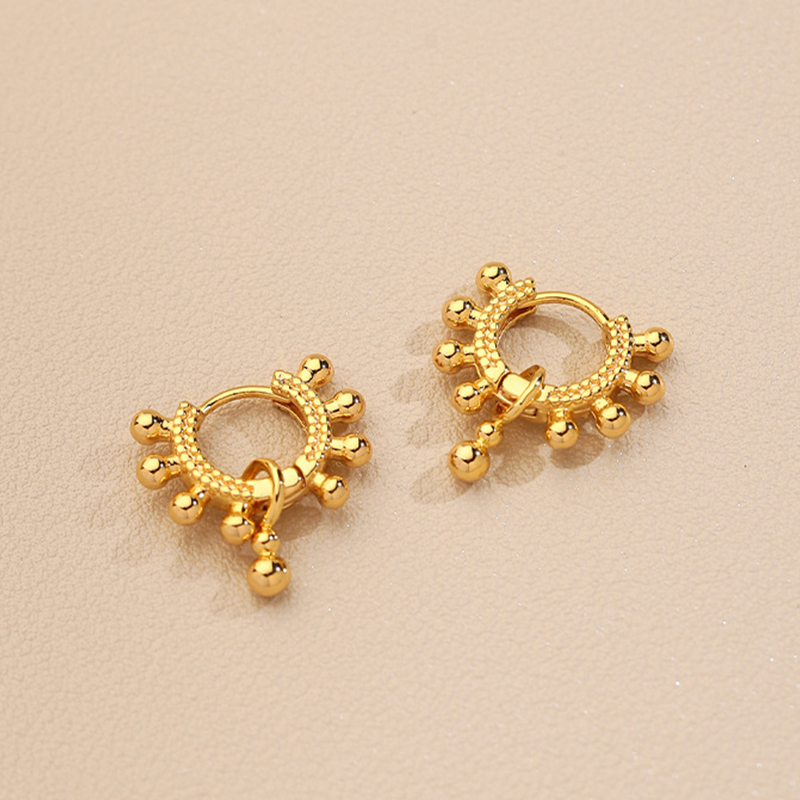 Solar Crest Hoop Earrings 5 solar crest hoop earrings