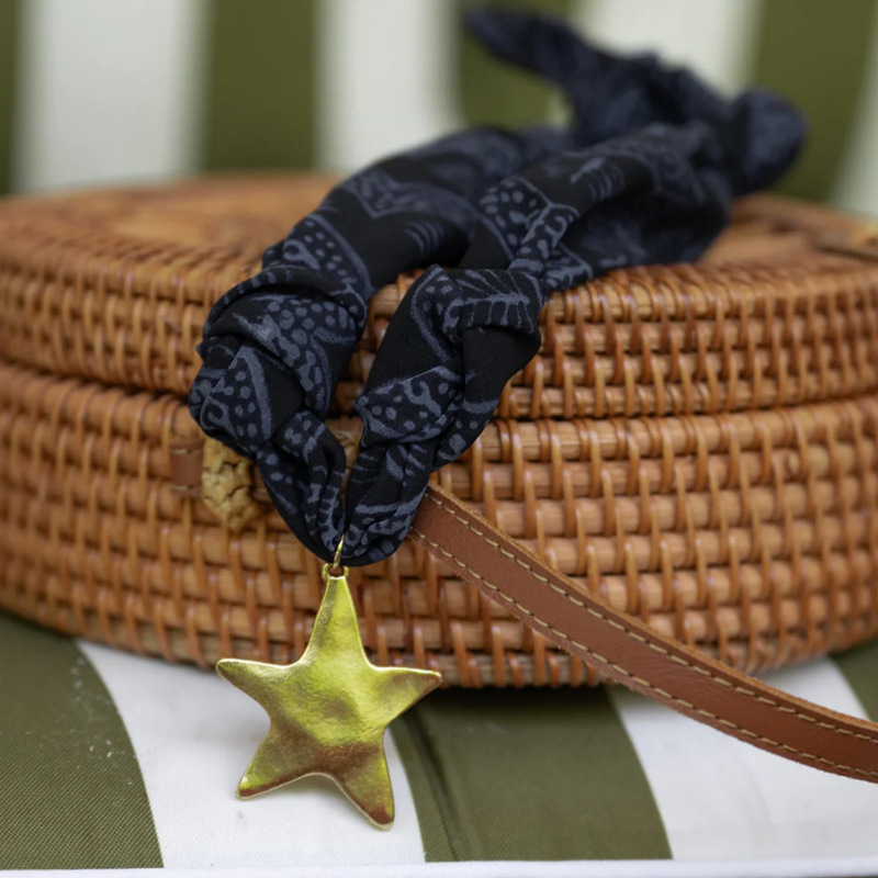 Vintage Heart & Star Bib Necklace - Bow Scarf Choker Collar 11 Vintage Heart & Star Bib Necklace - Bow Scarf Choker Collar - Image 11