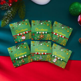 Christmas Charm Bracelet Set - Holiday Gift Collection