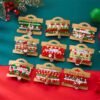 Stackable Christmas Bracelet Set - Layering Holiday Jewellery Giftt 10 5-Stackable-Christmas-Bracelet-Set-Layering-Holiday-Jewellery-Giftt